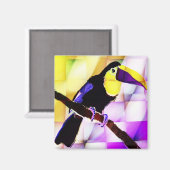 Toucan-Magnet Magnet (Vorderseite/Rückseite)