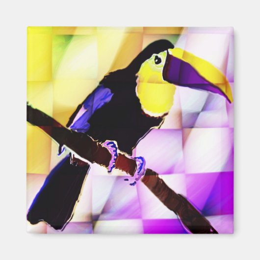 Toucan-Magnet Magnet (Vorne)