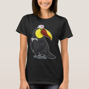 Toucan Nurse Notepad T-Shirt