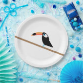 Toucan Paper Plate Pappteller (Party)