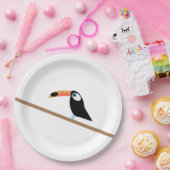 Toucan Paper Plate Pappteller (Party)
