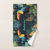 Toucan Paradise: Individuelles Design Handtuch (Handtuch)