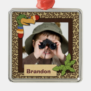 Toucan Personalisiert Foto Keepake Ornament Aus Metall