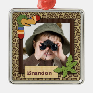 Toucan Personalisiert Foto Keepake Ornament Aus Metall