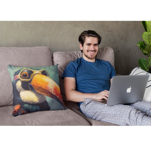 Toucan Pilot Kissen