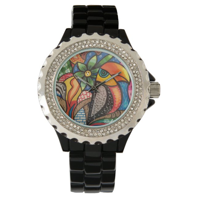 Toucan Place Armbanduhr (Vorderseite)