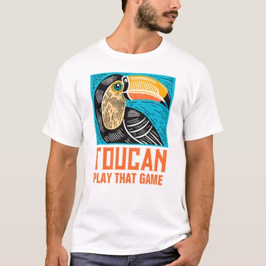 Toucan Play das Game Beach Party Mexiko T-Shirt (Vorderseite)