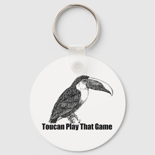Toucan Play dieses Spiel Schlüsselanhänger (Vorderseite)