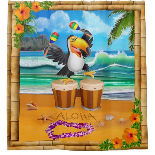 TOUCAN PLAY DUSCHVORHANG (Vorderseite)