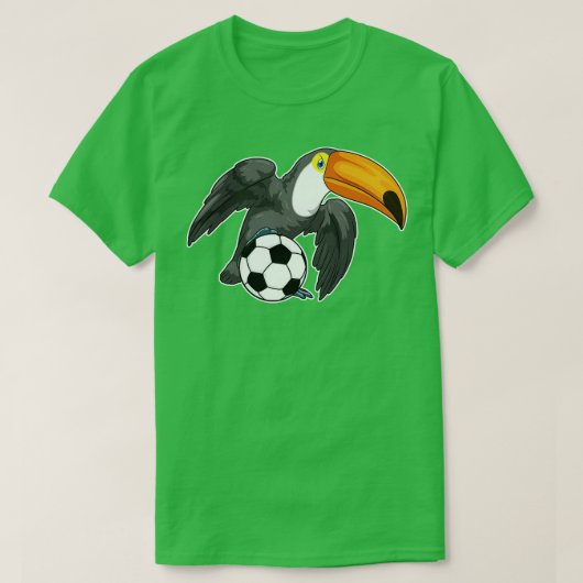Toucan player Soccer T-Shirt (Design vorne)