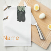 Toucan Portrait Animal Tropical Bird Design Geschirrtuch (Viertel Falte)