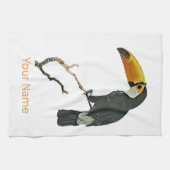 Toucan Portrait Animal Tropical Bird Design Geschirrtuch (Horizontal)