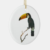 Toucan Portrait Animal Tropical Bird Design Keramik Ornament (Rechts)