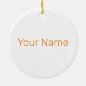 Toucan Portrait Animal Tropical Bird Design Keramik Ornament (Hinten)