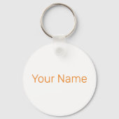 Toucan Portrait Animal Tropical Bird Design Schlüsselanhänger (Rückseite)