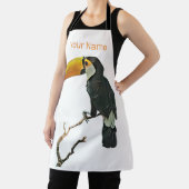 Toucan Portrait Animal Tropical Bird Design Schürze (InSitu)