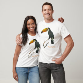 Toucan Portrait Animal Tropical Bird Design T-Shirt
