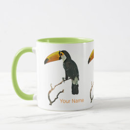 Toucan Portrait Animal Tropical Bird Design Tasse