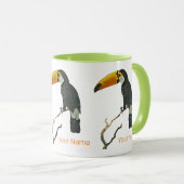 Toucan Portrait Animal Tropical Bird Design Tasse (VorderseiteRechts)