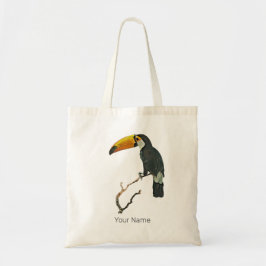 Toucan Portrait Animal Tropical Bird Design Tragetasche