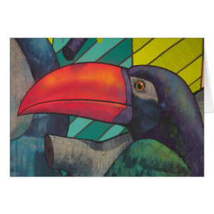 Toucan Portrait Graffiti