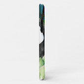 Toucan Portrait mit tropischen Blätter Case-Mate iPhone Hülle (Hinten/Links)