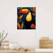Toucan Poster (Küche)