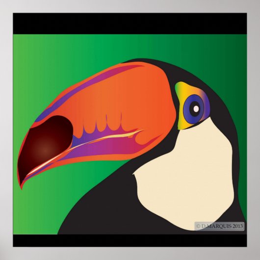 TOUCAN POSTER (Vorne)