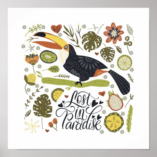 Toucan Poster: Ein Muss für jeden Toucan Lover Poster (Vorne)