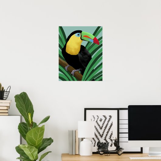 Toucan Poster Print (Heimbüro)