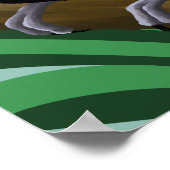 Toucan Poster Print (Ecke)