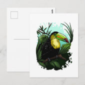 Toucan Postkarte (Vorne/Hinten)