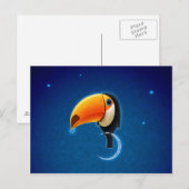 Toucan Postkarte (Vorne/Hinten)
