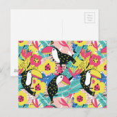 Toucan Postkarte (Vorne/Hinten)