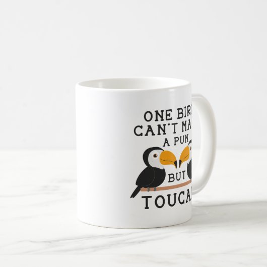 Toucan Pub Kaffeetasse (VorderseiteRechts)