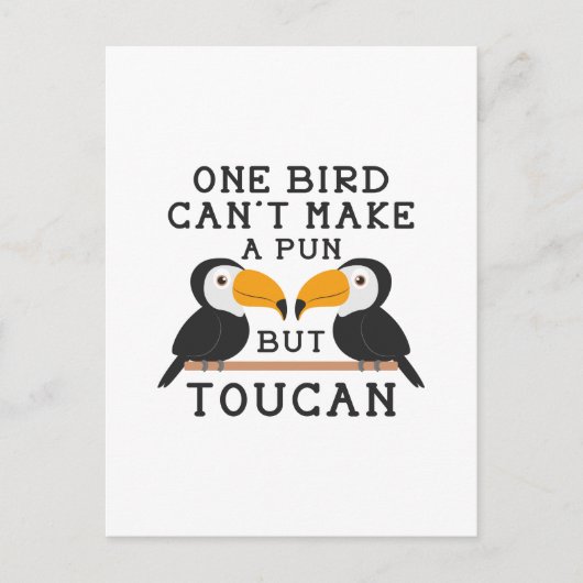Toucan Pub Postkarte (Vorderseite)