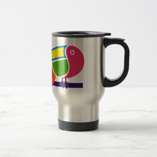 Toucan Reise-Tasse Reisebecher (Rechts)