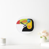 Toucan Runde Wanduhr (Zuhause)