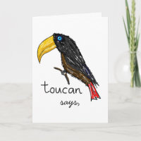 Toucan sagt Geburtstag Card