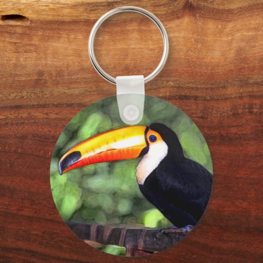 'Toucan' Schlüsselanhänger (Vorderseite)