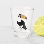 Toucan Schnapsglas (Vorderseite)