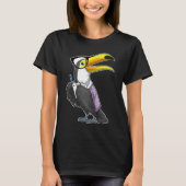 Toucan Secretary Notepad T-Shirt (Vorderseite)