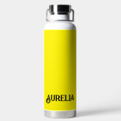 Toucan sitzt auf dem Ast im Wald Trinkflasche (Rückseite)