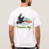 Toucan Sky vorne und hinten T-Shirt (Rückseite)