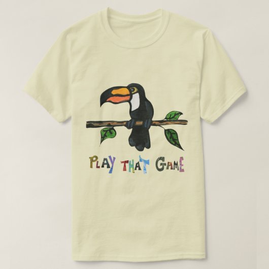 TOUCAN SPIELEN DIESES SPIEL T-Shirt (Design vorne)