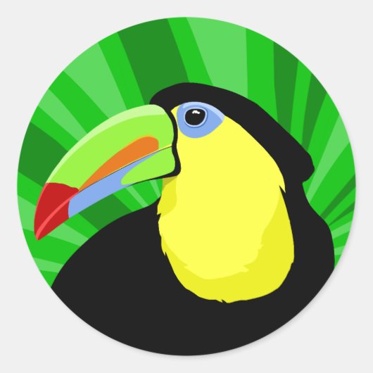 Toucan Stickers (Vorderseite)