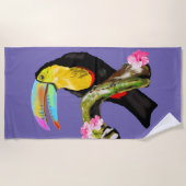 Toucan - strandtuch (Vorderseite)