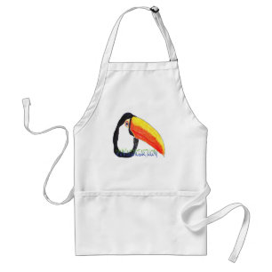 Toucan südamerikanische exotische schürze