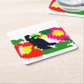 Toucan Summer Rechteckiger Pappuntersetzer (angewinkelt)