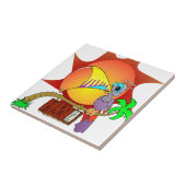 Toucan Sun Fliese (Seite)